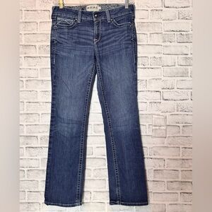 Ariat Blue Boot Cut Jeans Classic Style size‎ 31 R 
Real Straight